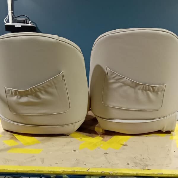 210126 1960 Jensen 541R Front Seats Finished 2