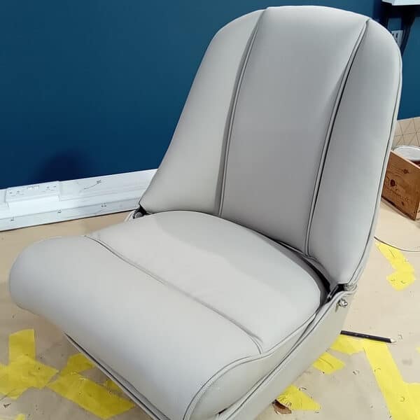 210126 1960 Jensen 541R Front Seats Finished 3