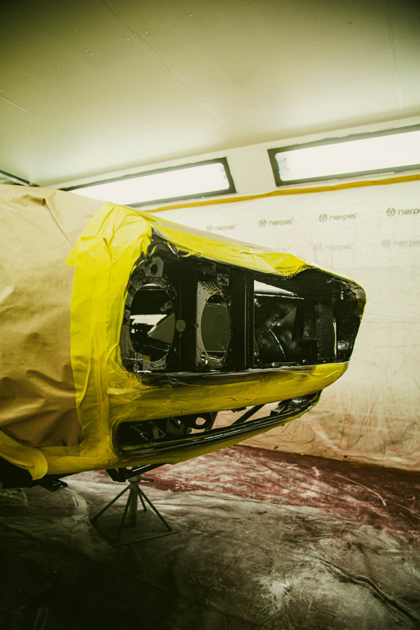 210126 1970 Aston Martin DBS Floors Engine Bay Painted 100 scaled