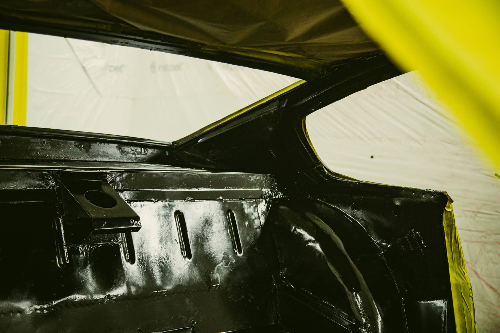 210126 1970 Aston Martin DBS Floors Engine Bay Painted 103 scaled