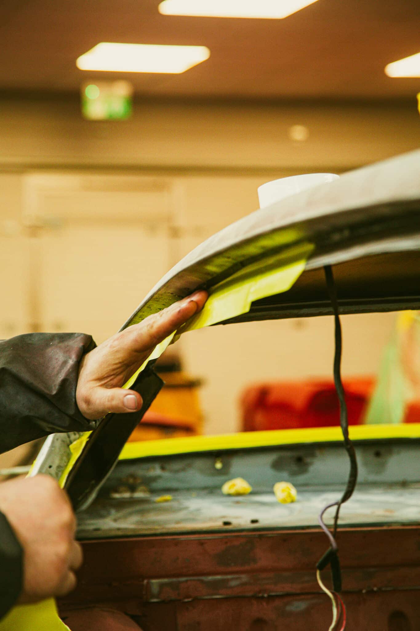 210126 1970 Aston Martin DBS Floors Engine Bay Painted 12 scaled