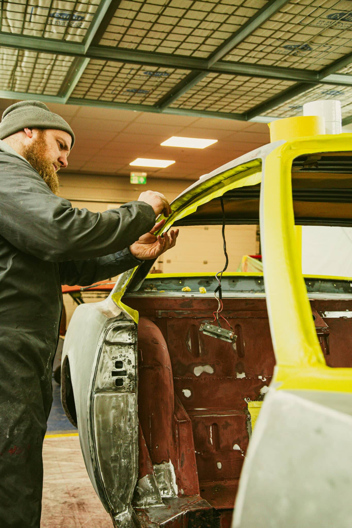 210126 1970 Aston Martin DBS Floors Engine Bay Painted 14 scaled