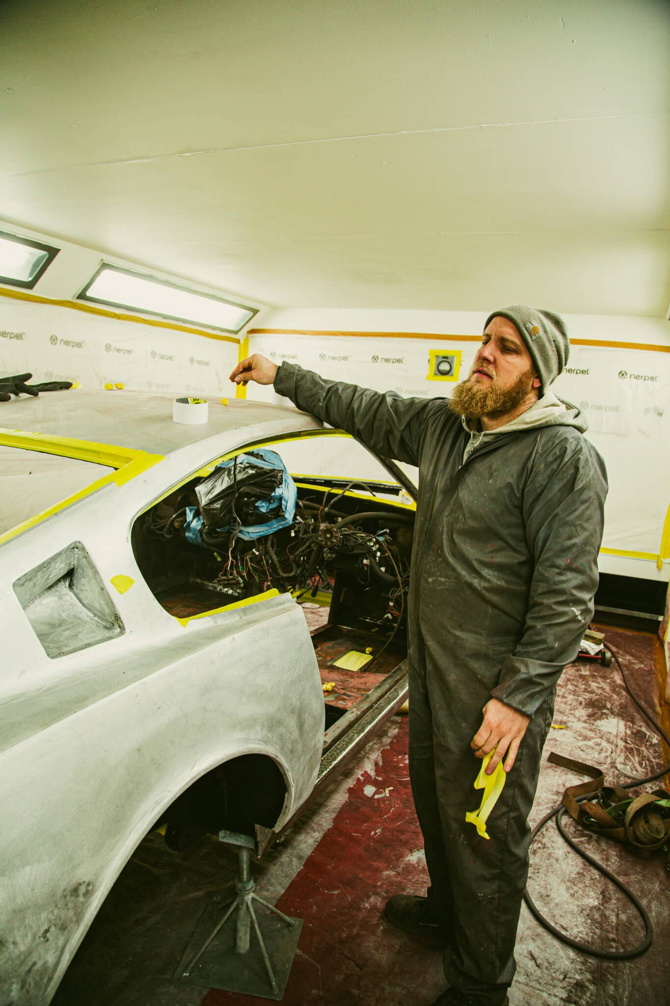 210126 1970 Aston Martin DBS Floors Engine Bay Painted 17 scaled