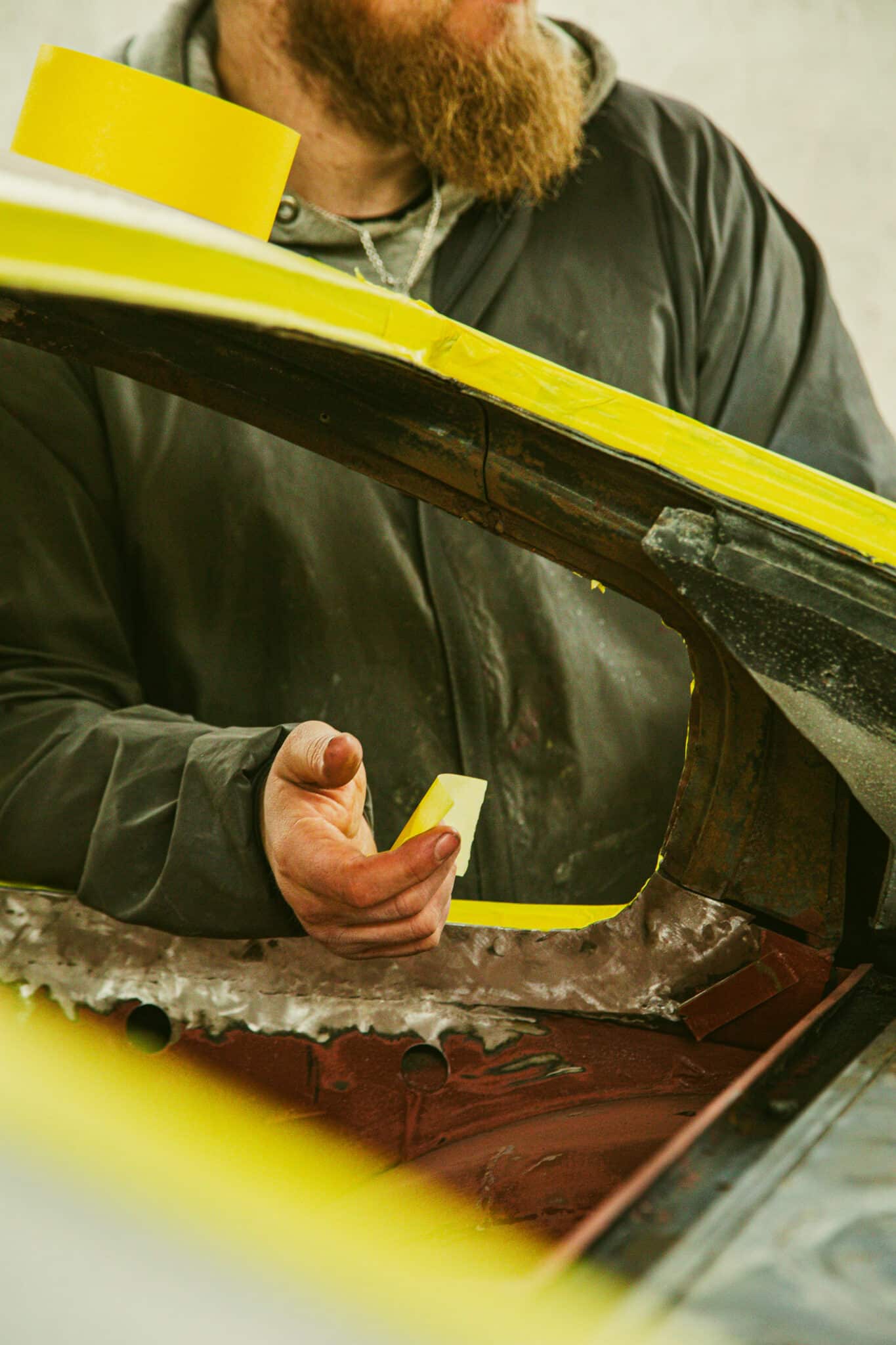 210126 1970 Aston Martin DBS Floors Engine Bay Painted 29 scaled