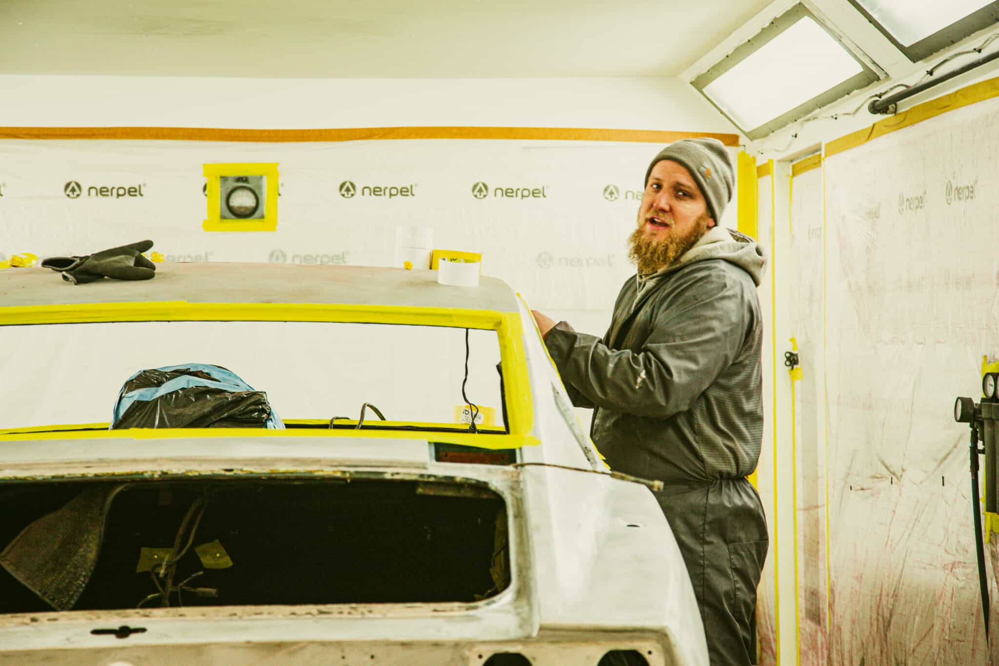 210126 1970 Aston Martin DBS Floors Engine Bay Painted 34 scaled