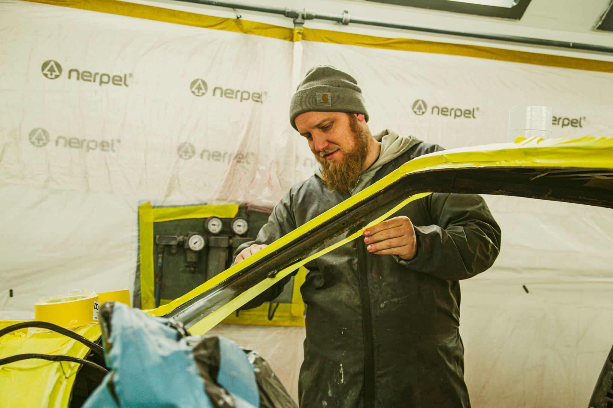 210126 1970 Aston Martin DBS Floors Engine Bay Painted 41 scaled