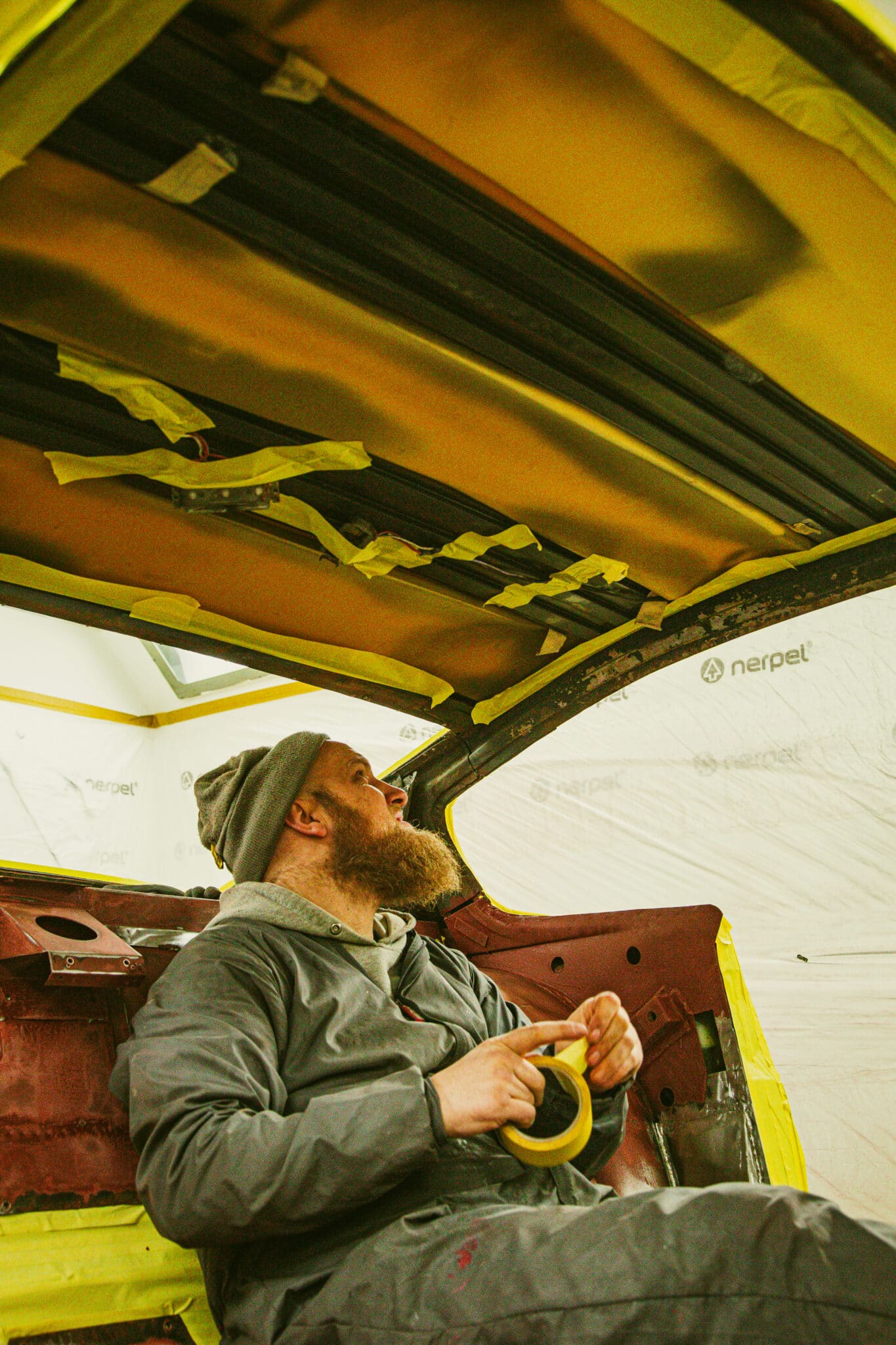 210126 1970 Aston Martin DBS Floors Engine Bay Painted 47 scaled