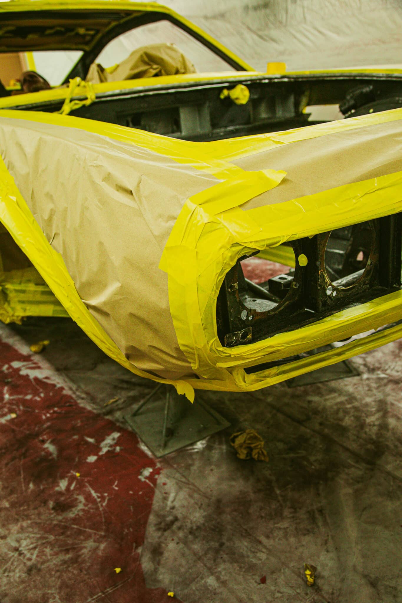 210126 1970 Aston Martin DBS Floors Engine Bay Painted 50 scaled