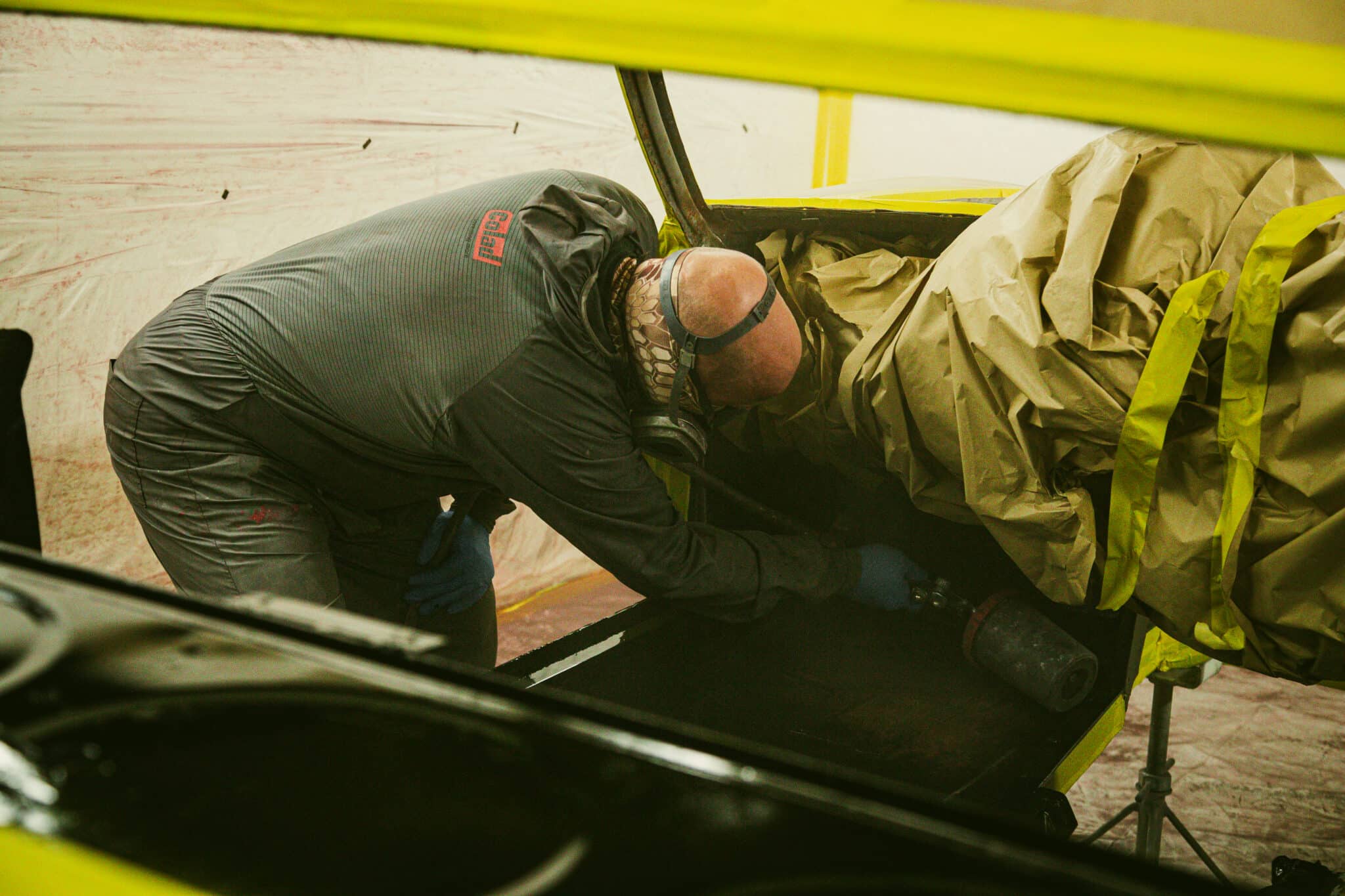 210126 1970 Aston Martin DBS Floors Engine Bay Painted 66 scaled