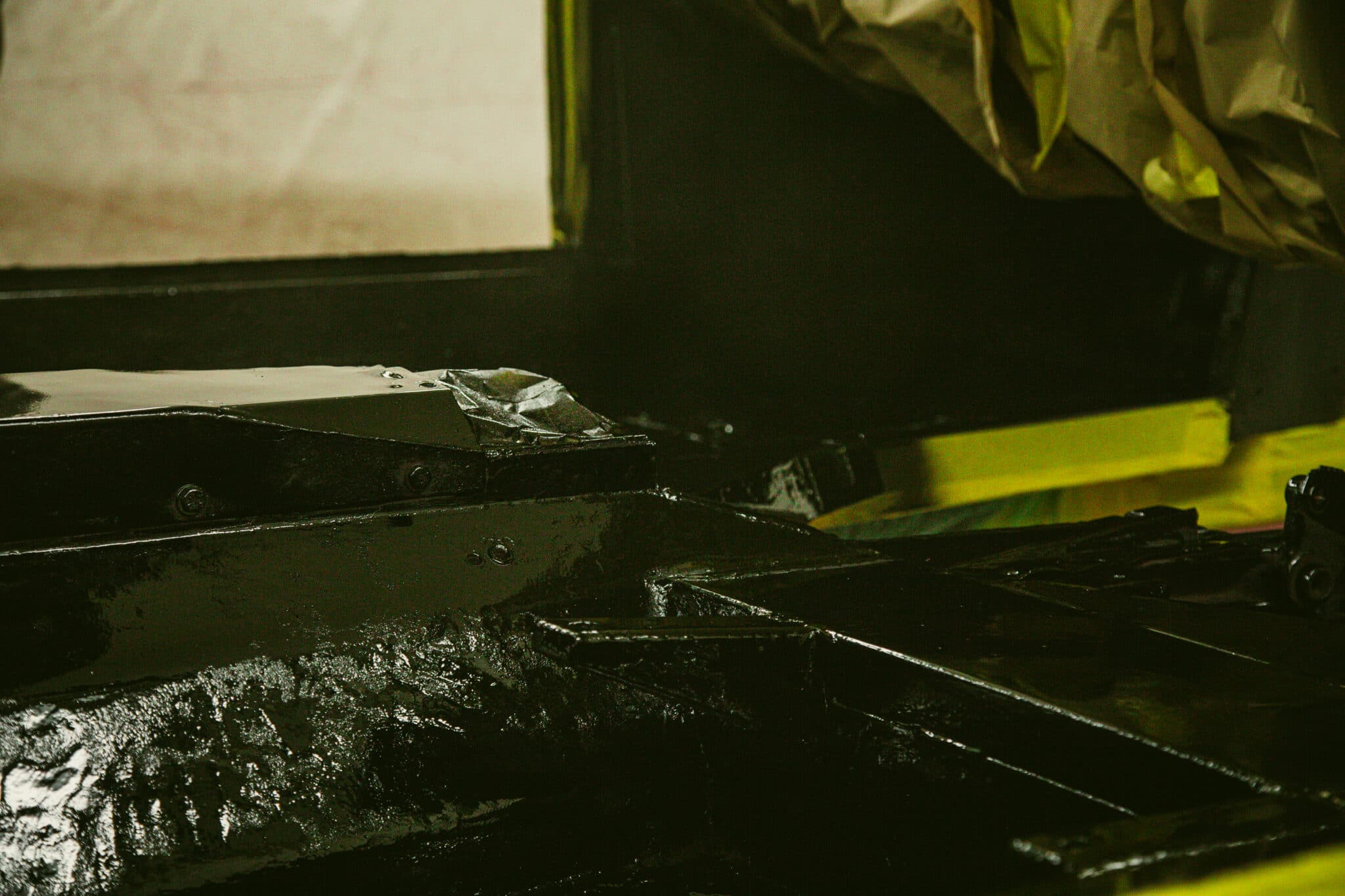 210126 1970 Aston Martin DBS Floors Engine Bay Painted 71 scaled