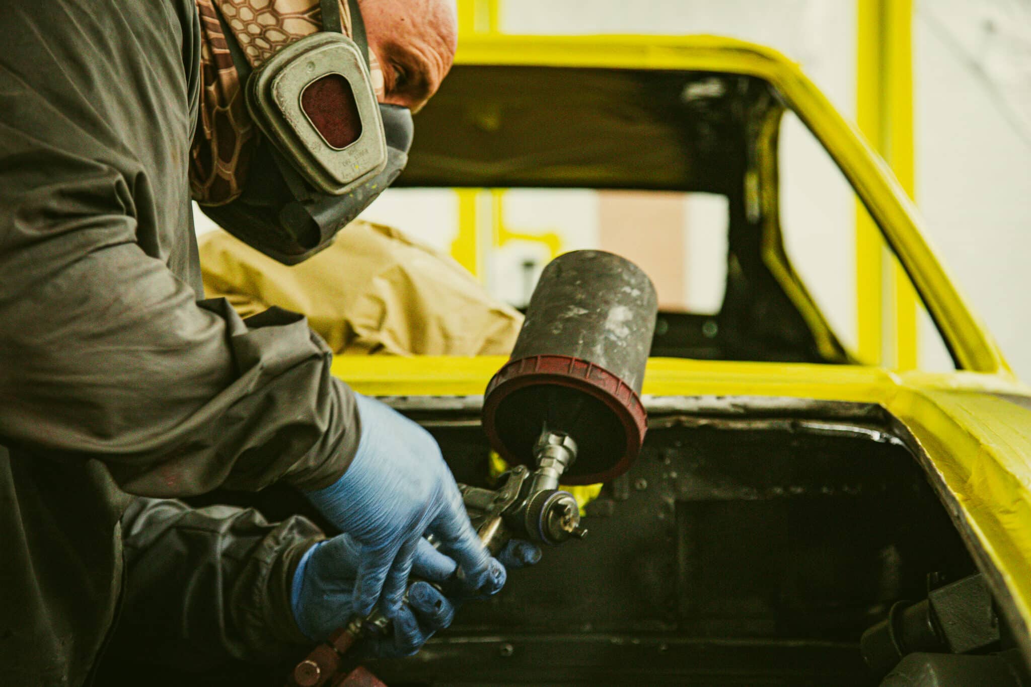 210126 1970 Aston Martin DBS Floors Engine Bay Painted 77 scaled