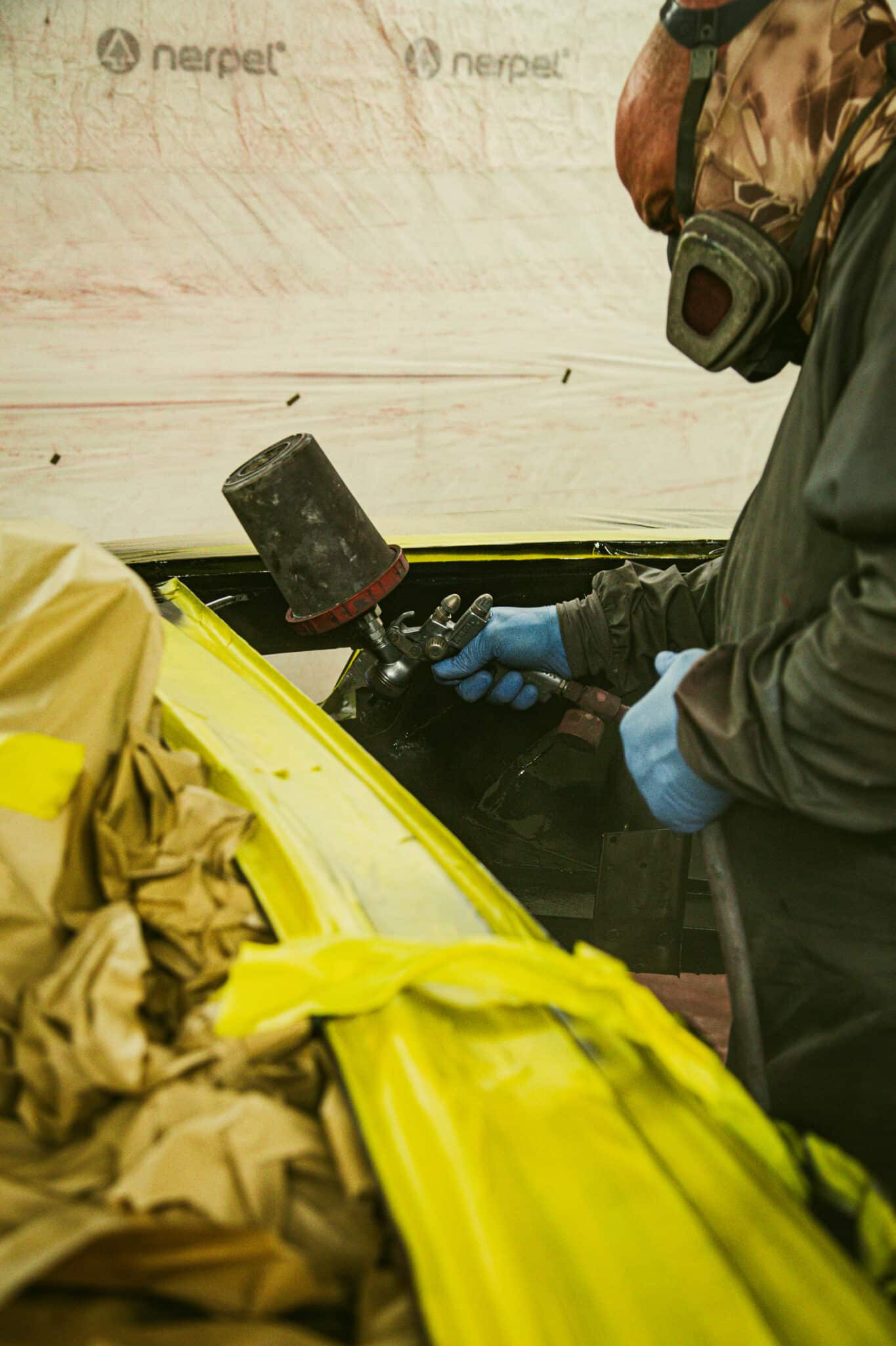 210126 1970 Aston Martin DBS Floors Engine Bay Painted 81 scaled