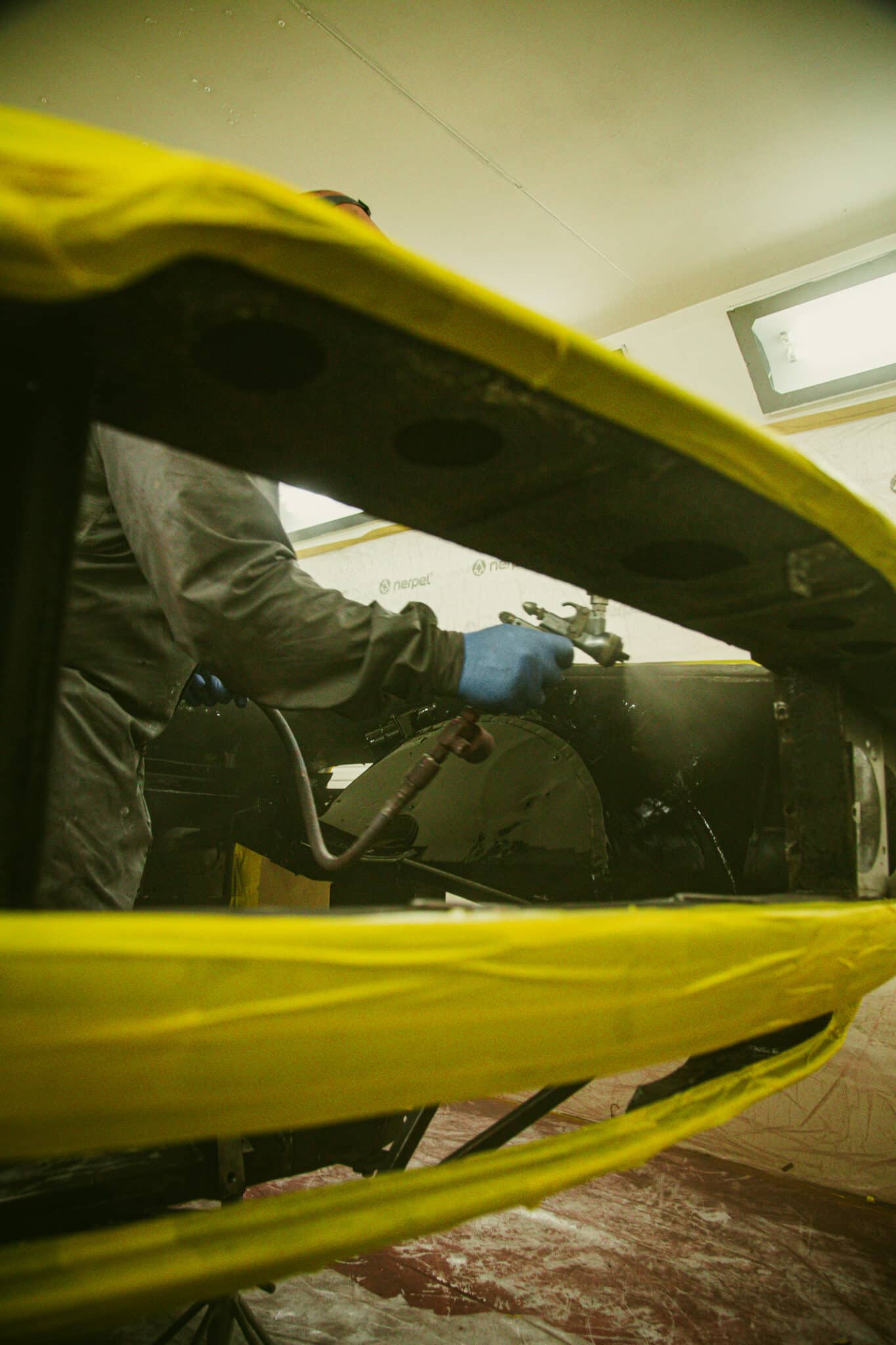 210126 1970 Aston Martin DBS Floors Engine Bay Painted 86 scaled