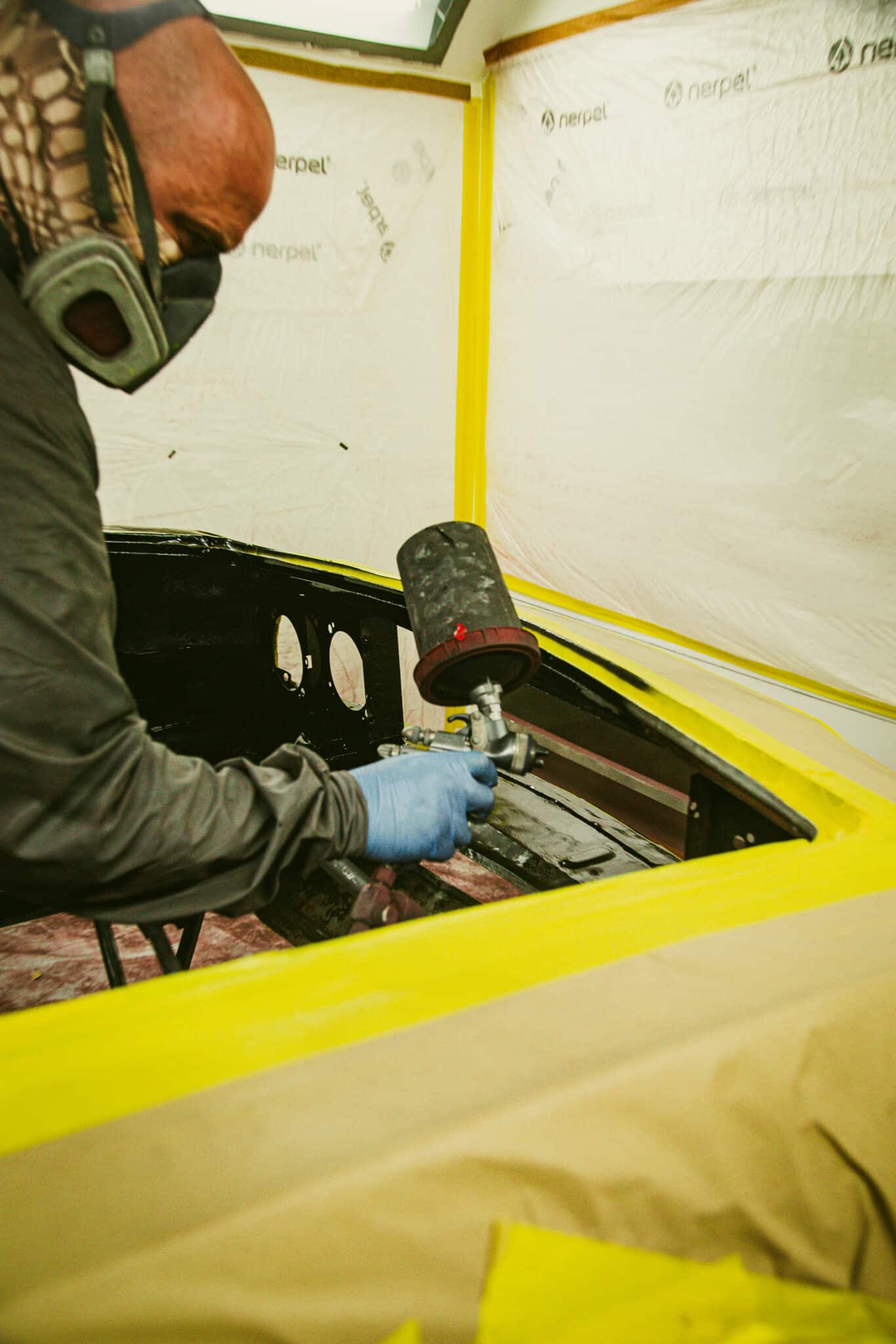 210126 1970 Aston Martin DBS Floors Engine Bay Painted 92 scaled