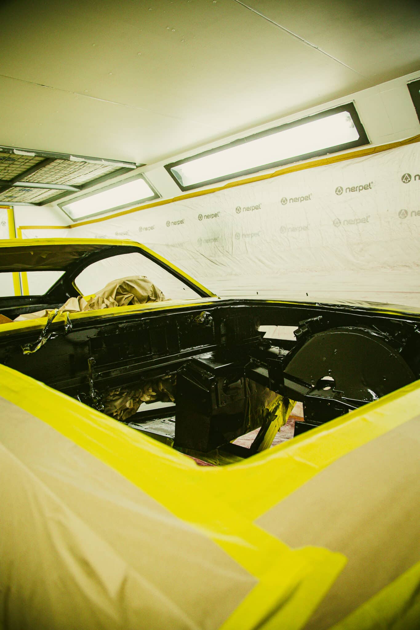 210126 1970 Aston Martin DBS Floors Engine Bay Painted 98 scaled