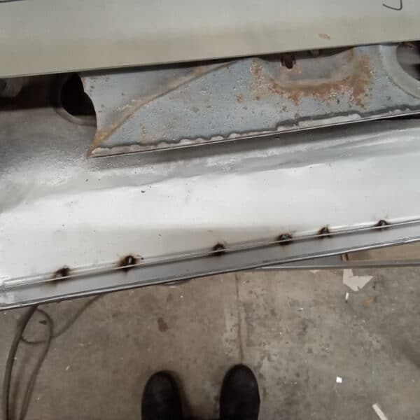 210126 1970 Aston Martin DBS Vantage Inner Door Repairs 10