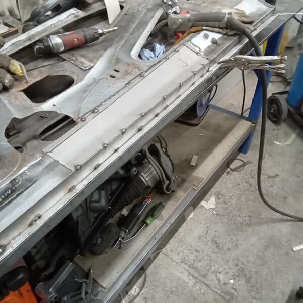 210126 1970 Aston Martin DBS Vantage Inner Door Repairs 11