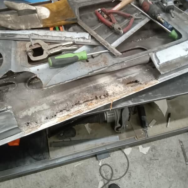 210126 1970 Aston Martin DBS Vantage Inner Door Repairs 2