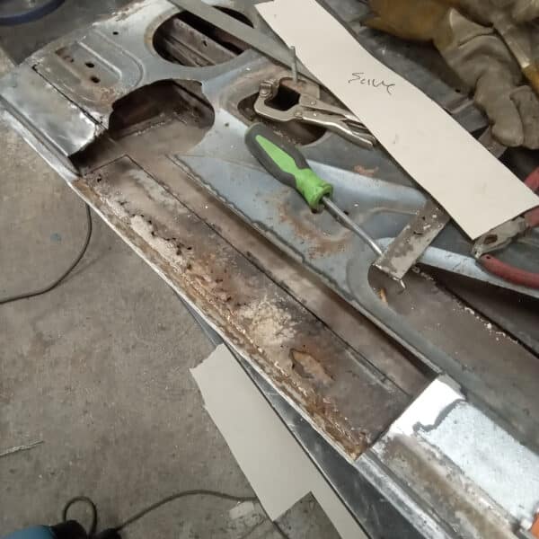 210126 1970 Aston Martin DBS Vantage Inner Door Repairs 3