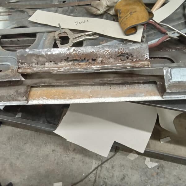 210126 1970 Aston Martin DBS Vantage Inner Door Repairs 4