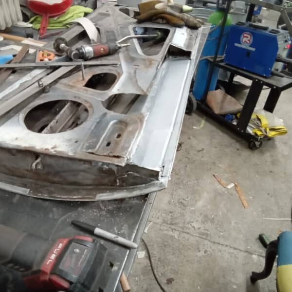 210126 1970 Aston Martin DBS Vantage Inner Door Repairs 8