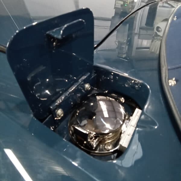 230126 1969 Aston Martin DB6 Volante Fuel Caps Door Cards Battery Mount and Stone Guards 12