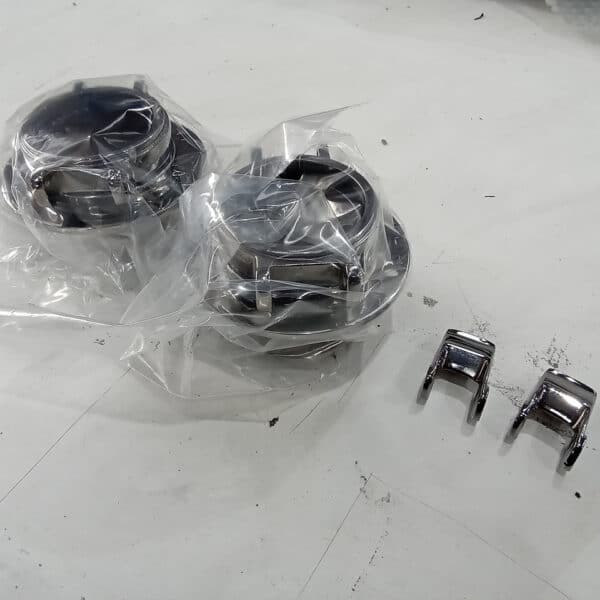 230126 1969 Aston Martin DB6 Volante Fuel Caps Door Cards Battery Mount and Stone Guards 19