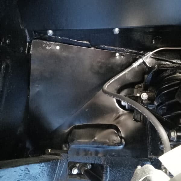 230126 1969 Aston Martin DB6 Volante Fuel Caps Door Cards Battery Mount and Stone Guards 33