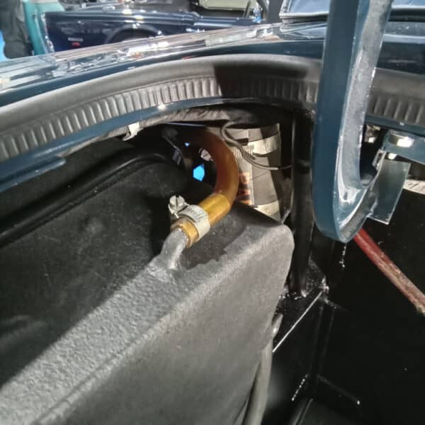 230126 1969 Aston Martin DB6 Volante Fuel Caps Door Cards Battery Mount and Stone Guards 6