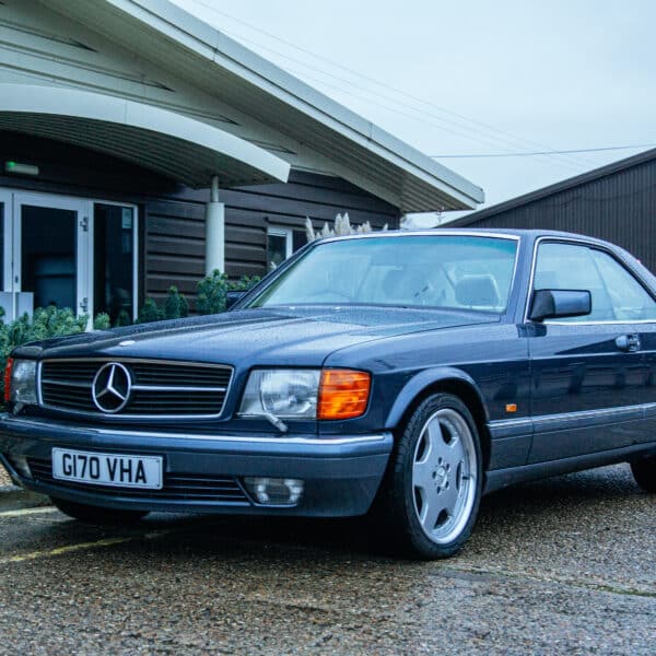 230126 1989 Mercedes 560SEC Arrival