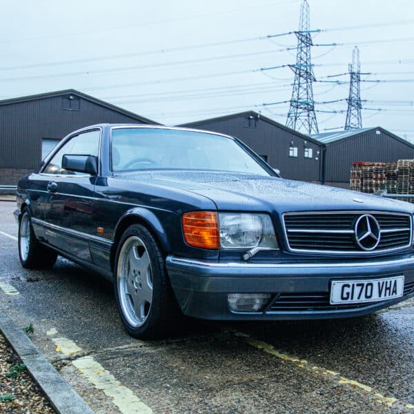 230126 1989 Mercedes 560SEC Arrival 7