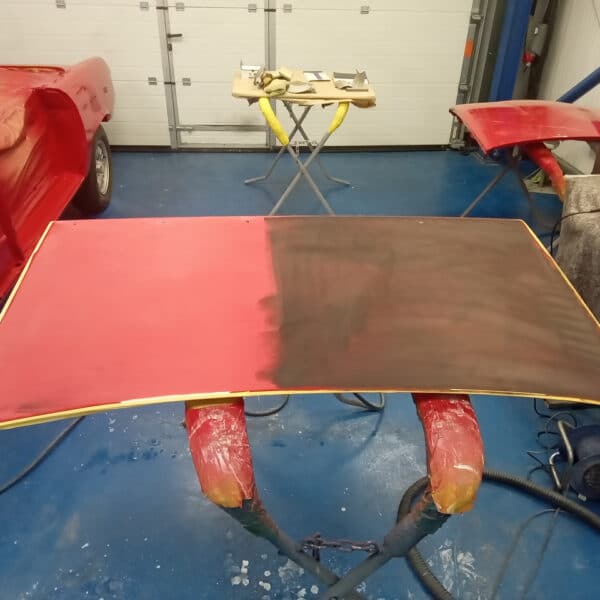 240126 1978 Mercedes 350SL Flat and Polish 4