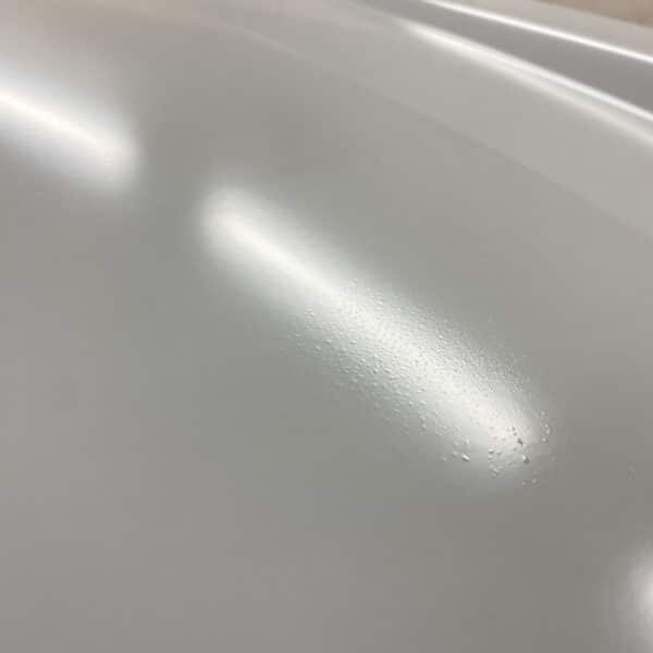 240126 1991 Jaguar XJS Bonnet Primer and Paint Reaction 2