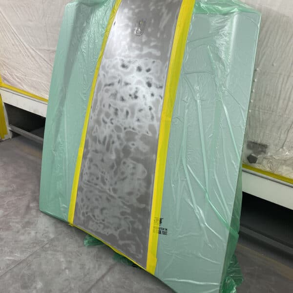 240126 1991 Jaguar XJS Bonnet Primer and Paint Reaction 4