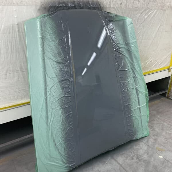 240126 1991 Jaguar XJS Bonnet Primer and Paint Reaction 5