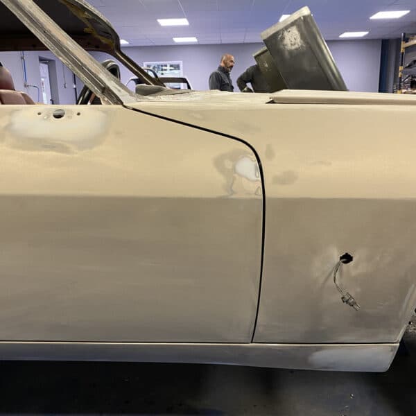 240126 1991 Jaguar XJS Doors Removed for Primer 10