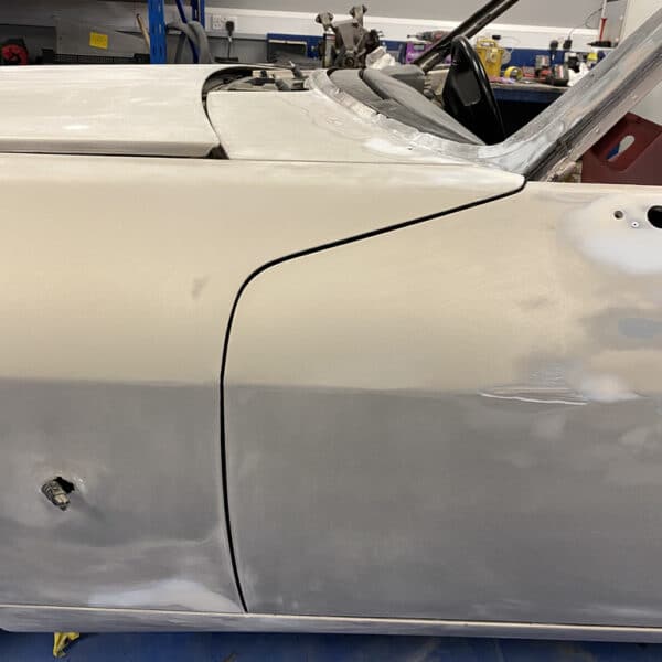 240126 1991 Jaguar XJS Doors Removed for Primer 6