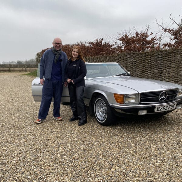 260126 1985 Mercedes 280SL Delivery to Winner 3