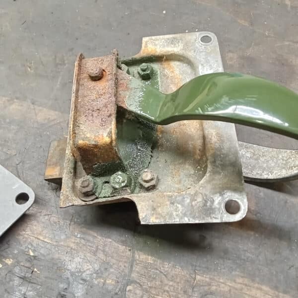 270126 1956 Land Rover Series 1 OS Door Lock Plate 8