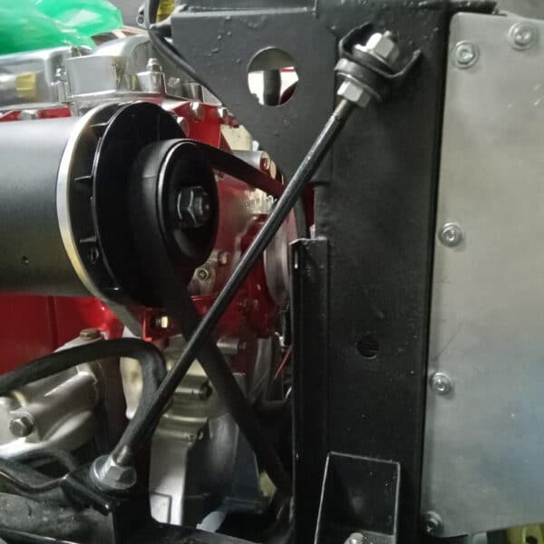 280126 1955 Aston Martin DB2 Drophead Radiator Removed 3