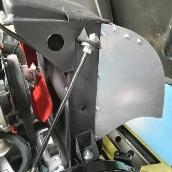 280126 1955 Aston Martin DB2 Drophead Radiator Removed 4