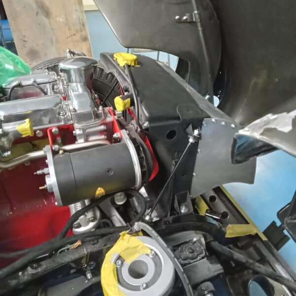 280126 1955 Aston Martin DB2 Drophead Radiator Removed 6