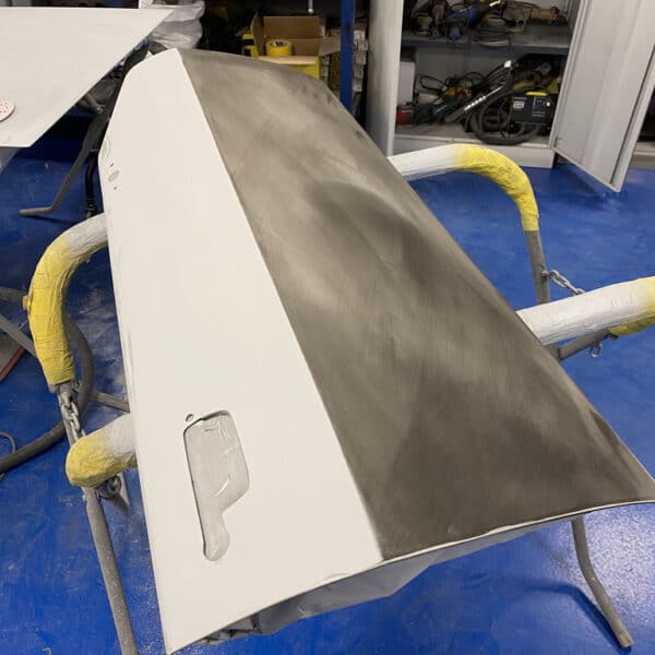 280126 1991 Jaguar XJS Block Sanding 7