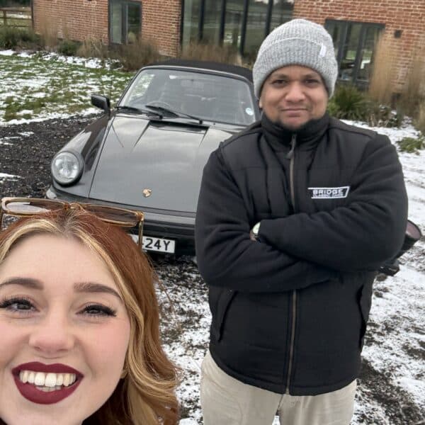 Behind the scenes porsche 911 5