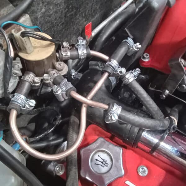 030226 1987 Maserati BiTurbo Stereo Brake Pedal and Boost Solenoid 2