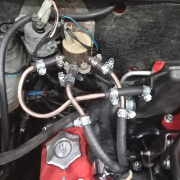 030226 1987 Maserati BiTurbo Stereo Brake Pedal and Boost Solenoid 3