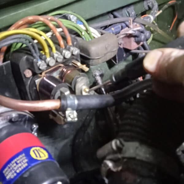 070226 1956 Land Rover Series 1 Dynamo Water Pump and Regulator 10