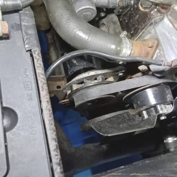 070226 1956 Land Rover Series 1 Dynamo Water Pump and Regulator 13