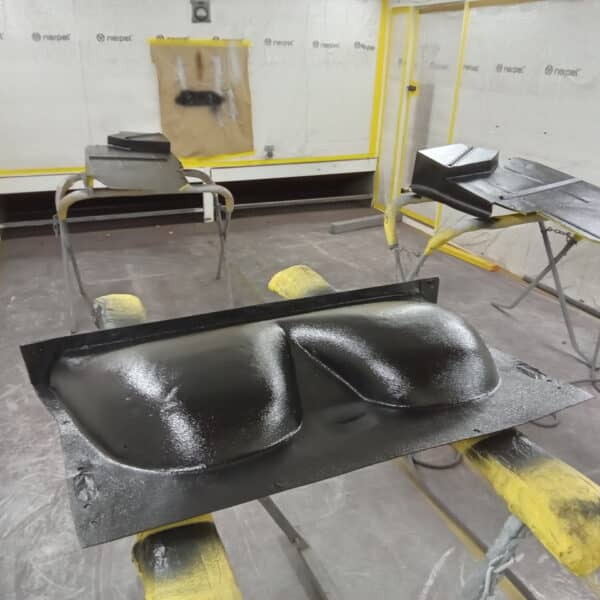 100226 1955 Aston Martin DB24 Drophead Floor Pans and Rear Seats in Raptor 3