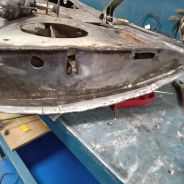 100226 1970 Aston Martin DBS Door Repair